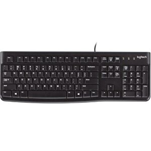 Logitech K120 Q Usb Kablolu Klavye Si̇yah 920-002505