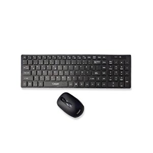 Kablosuz Klavye Mouse Set Siyah Usb, Sk.cs-ax7900-w