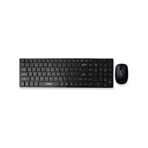Kablosuz Klavye Mouse Set Siyah Usb, Sk.cs-ax7900-w