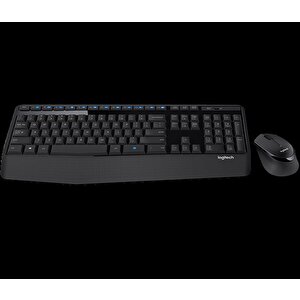 Mk345 Q Tr Mm Kablosuz Klavye Mouse Set Si̇yah 920-006514