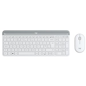 Mk470 Kablosuz Klavye & Mouse Seti̇ Beyaz 920-009436