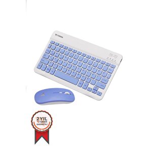 Tori̇ma Mor Tmk-04 Kablosuz Klavye Ve Mouse Seti