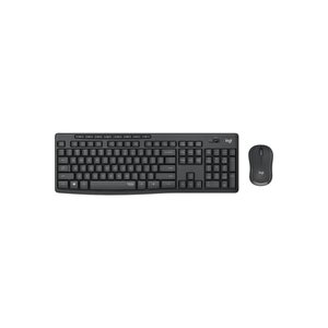 Mk295 Q Tr Sessi̇z Kablosuz Klavye Mouse Set Si̇yah 920-009804
