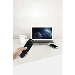 Torima K-02 Android Akıllı Tv İçin 2.4g Uzaktan Kumandalı Mini Klavyesi