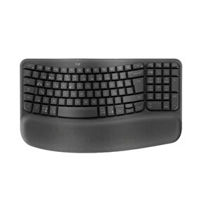 Wave Keys Kablosuz Ergonomi̇k Klavye Gri̇ 920-012311
