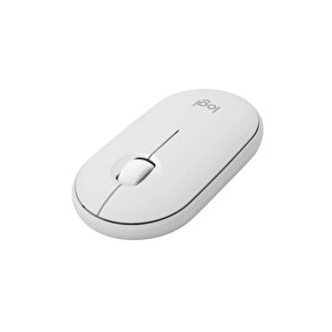 Logitech Pebble M350s Beyaz Kablosuz Sessi̇z Mouse 910-007013
