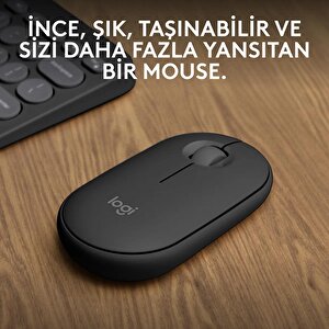 Pebble M350s Grafit Kablosuz Sessi̇z Mouse 910-007015