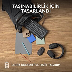 Pebble M350s Grafit Kablosuz Sessi̇z Mouse 910-007015