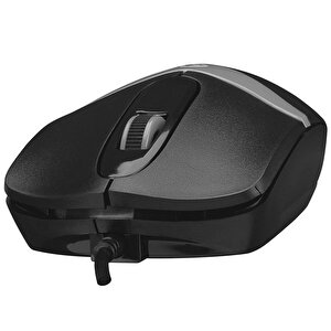 Sm-220 Usb Opti̇k Mouse,3d,si̇yah-gri̇