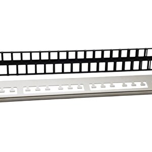 48 Port 1 U Cat6 Patch Panel Boş Signamax
