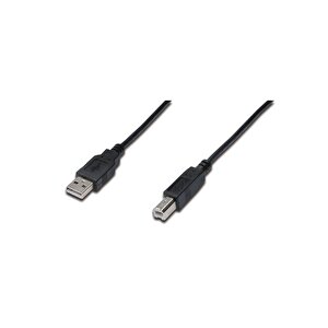 Digitus  Ak-300102-018-s 1.8m Usb2.0 Ae/be Siyah K