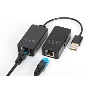 Usb 2.0 Mesafe Uzatma Cihazı, Cat 6/6a/7 Awg23 S/ftp Ya Da F/ftp Kablo Kullanıldığında Maksimum Mesafe 50 Metre