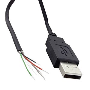1.5 Metre Açik Uçlu Usb Kablo