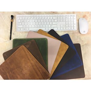 Deri Mouse Pad G2 Antik Kahve