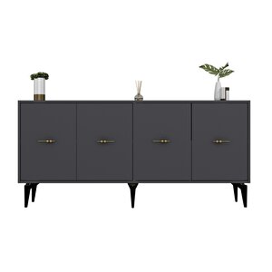 Sintaa 180 Cm Konsol (kx180) Antrasit-Antrasit Antrasit