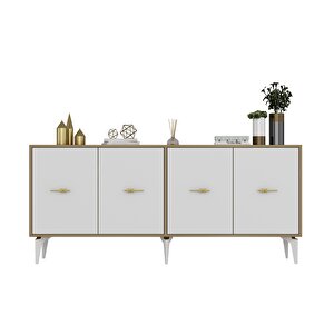 Sintaa 180 Cm Konsol (kx180) Sfirmeşe-Beyaz Safirmeşe-Beyaz