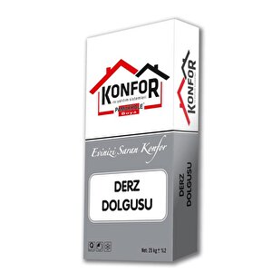 Konfor Derz Dolgu Silikonlu Beyaz 20 Kg
