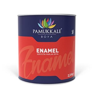 Pamukkale Enamel Sentetik Parlak Boya 2.5 Kg Beyaz