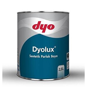 Dyo Dyolüx Sentetik Parlak Boya 2.5 Lt Siyah