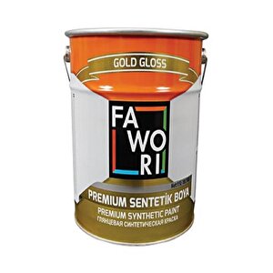 Fawori Premium Sentetik Yağlı Boya 5 Lt Beyaz