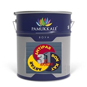 Manas Akrilik Üçü Bir Arada Son Kat Boya 22.5 Kg Ral 7040 Gri