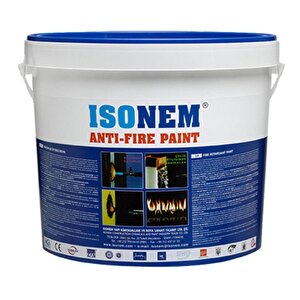 İsonem Antifire Paint Yangın Geciktirici Boya 10 Kg Beyaz
