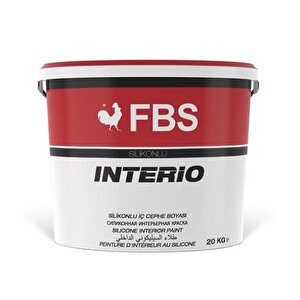 Fbs İnterio Silikonlu İç Cephe Boyası 20 Kg Cam Göbeği Cam Göbeği