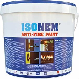 İsonem Antifire Paint Yangın Geciktiren Boya 10 Kg İso-024