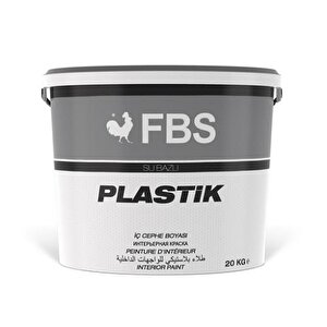 Fbs Plastik İç Cephe Duvar Boyası 20 Kg Beyaz Beyaz