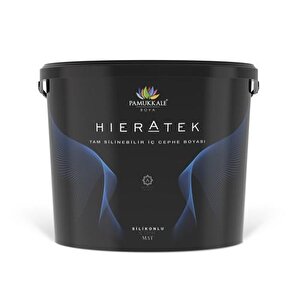 Hieratek İpek Mat Silikonlu Tam Silinebilir İç Cephe Boyası 2.5 Lt Sedef Sedef