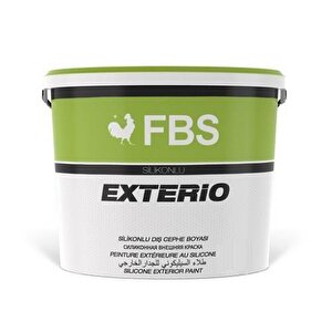 Fbs Exterio Silikonlu Dış Cephe Boyası 3.5 Kg Bodrum Mavi Bodrum Mavi
