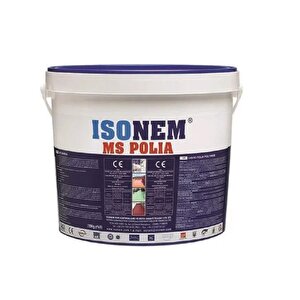 İsonem Ms Polia Su Yalıtım Boyası 18 Kg Kırmızı