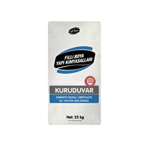 Kuruduvar Kristalize Su Yalıtım Malzemesi 25 Kg
