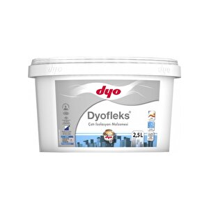 Dyofleks Çatı İzolasyon Malzemesi 5 Lt Beyaz