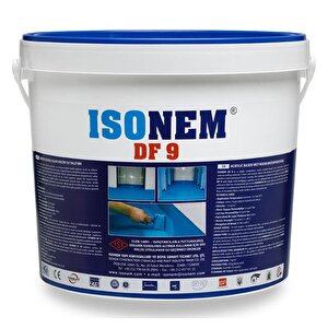 İsonem Df 9 Akrilik Esaslı Islak Hacim Su Yalıtımı 18 Kg Mavi