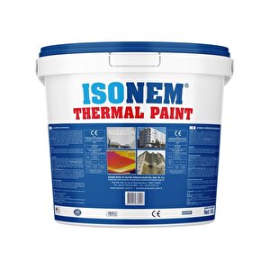 İsonem Thermal Paint Isı Yalıtım Boyası 18 Lt Şıngıl Kırmızısı