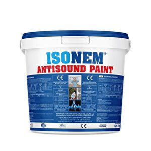 İsonem Anti Sound Paint Ses Yalıtım Boyası 10 Lt Beyaz