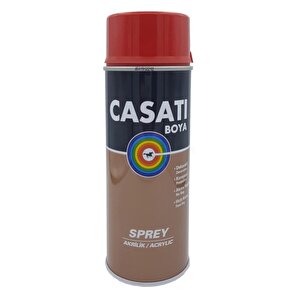 Casati Akrilik Sprey Boya 400 Ml S331 Bayrak Kırmızı Ral 3020