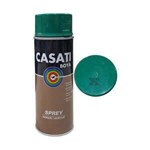 Casati Akrilik Sprey Boya 400 Ml S313 Düz Yeşil Ral 6016