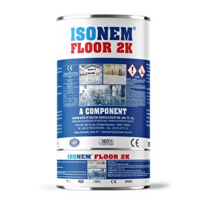 İsonem Floor 2k Solventsiz Epoksi Zemin Boyası 5 Kg Şeffaf
