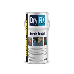 Dryfix Traffic Paint Zemin Boyası 18 Kg Ral 7040 Koyu Gri