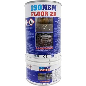 İsonem Floor 2k Solventsiz Epoksi Zemin Boyası 5 Kg Taksi Sarı