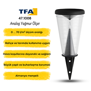 47.1008 Analog Yağmur Ölçer