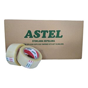 Astel Koli Bandı 45x100 Şeffaf 60 Adet