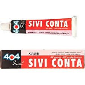 Sıvı Conta Kırmızı 45 Gram 36 Adet