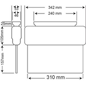 Arsel Arselite Eko Ae-1020-l Sıva Üstü Floresanlı Acil Çıkış Yönlendirme Armatürü Şebekeden Yanan Lc 19 Led 120 Lümen