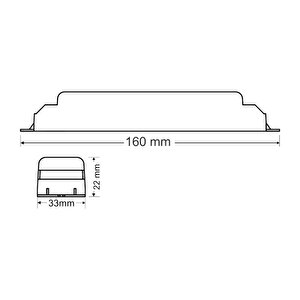 Arsel Ak-4600s-1 Led Lambalar İçin Acil Durum Yedekleme Kiti Kesintide 60 Dak. Yanan 3,5-70 Volt Led Lamba