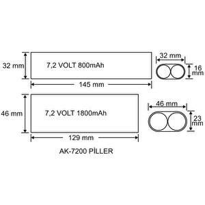 Arsel Ak-7200-1 Led Lambalar İçin Acil Durum Yedekleme Kiti Kesintide 60 Dak. Yanan 3,5-200 Volt Led Lamba