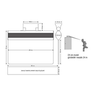 Arsel Orion Aeb-30223-l Acil Çıkış Yönlendirme Armatürü Sürekli Ve Kesintide 180 Dak. Yanan 10xf Led