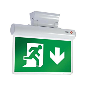 Arsel Sfs Sfs20-3-l Acil Çıkış Yönlendirme Armatürü Şebekeden Yanan 8xf Led
